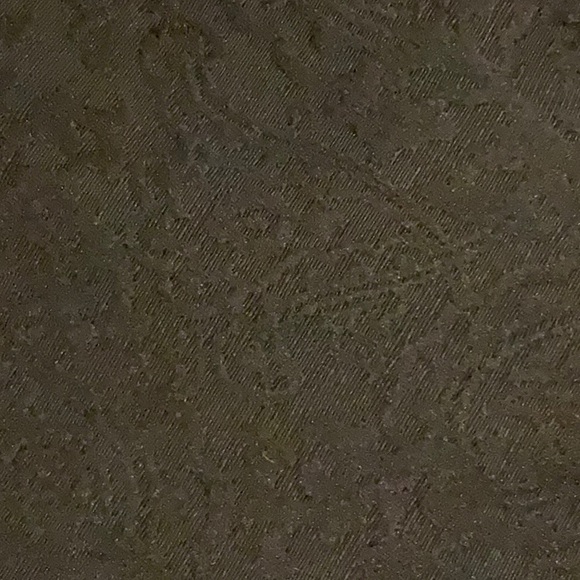 Liz Claiborne black dress so classy Aline tapestry type fabric - Picture 10 of 10